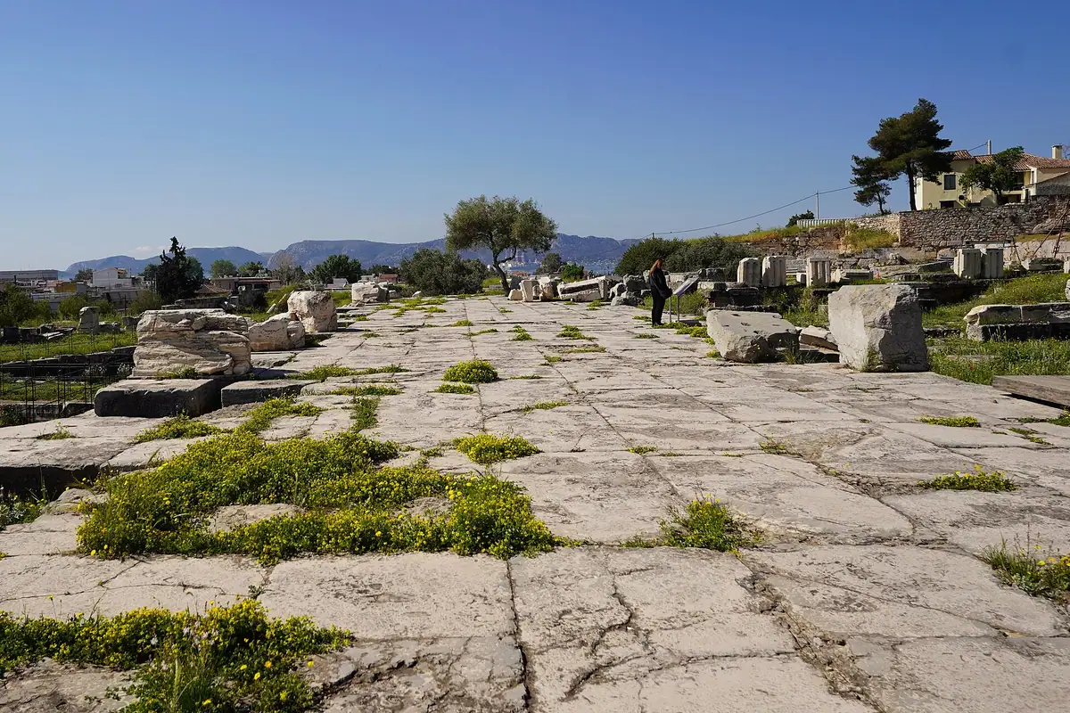 The Telesterion at Eleusis, where the Mysteries happened and nobody wrote down what.